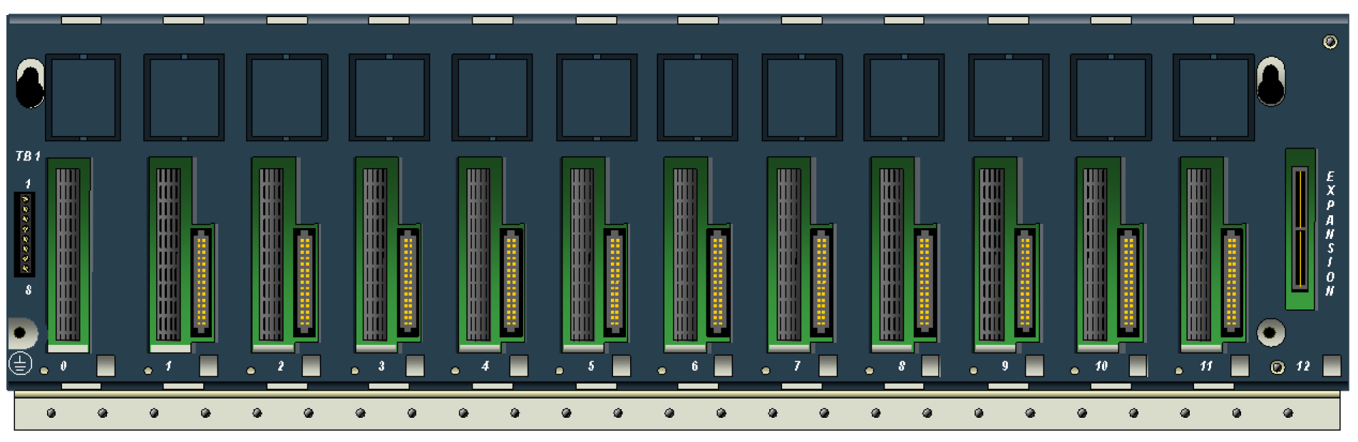 Repair GE-Emerson IC695CHS012 PACSystems Rx3i Universal Backplane ...